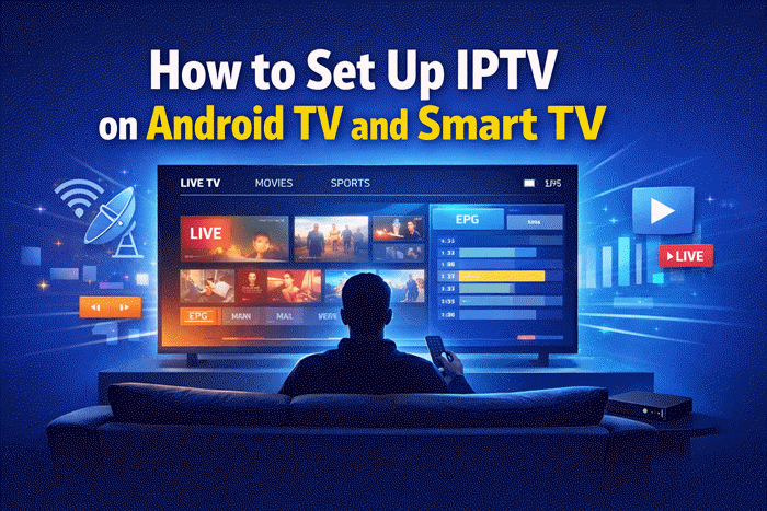 How to Set Up IPTV on Android TV and Smart TV