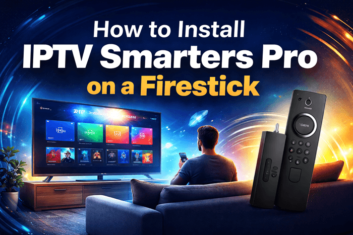install iptv smarters pro on firestick