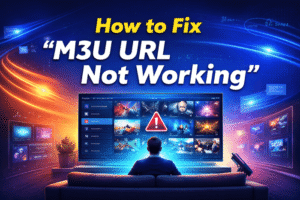 m3u url not working