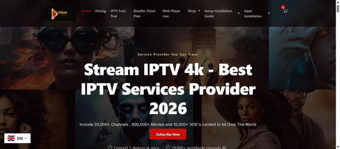 Stream IPTV 4K