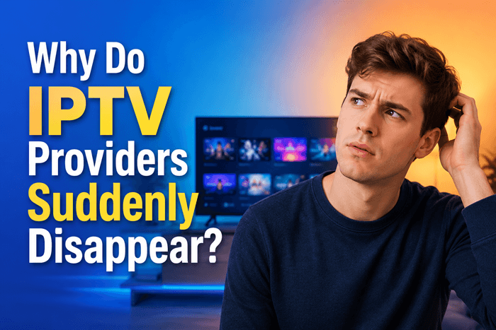 Why Do IPTV Providers Suddenly Disappear